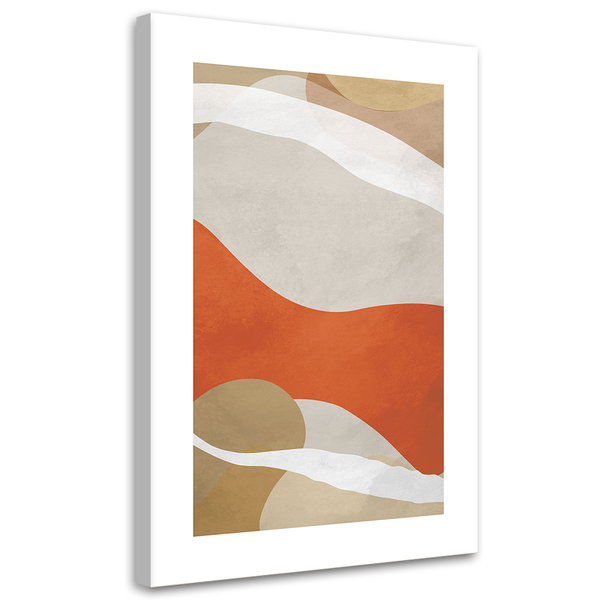 Kunstdruck auf Leinwand 'Earthy Tones 1'