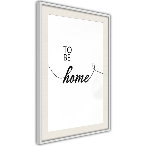 Poster 'To Be Home'