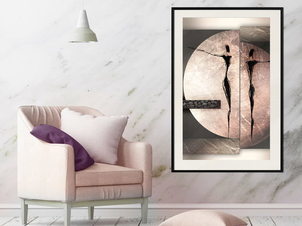 Poster 'Two Figures'