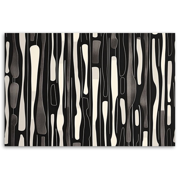 Kunstdruck auf Leinwand 'Monochrome Vibes'