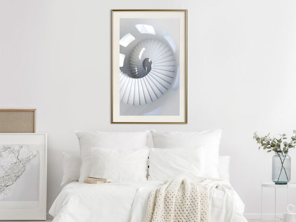 Poster 'Spiral Stairs'