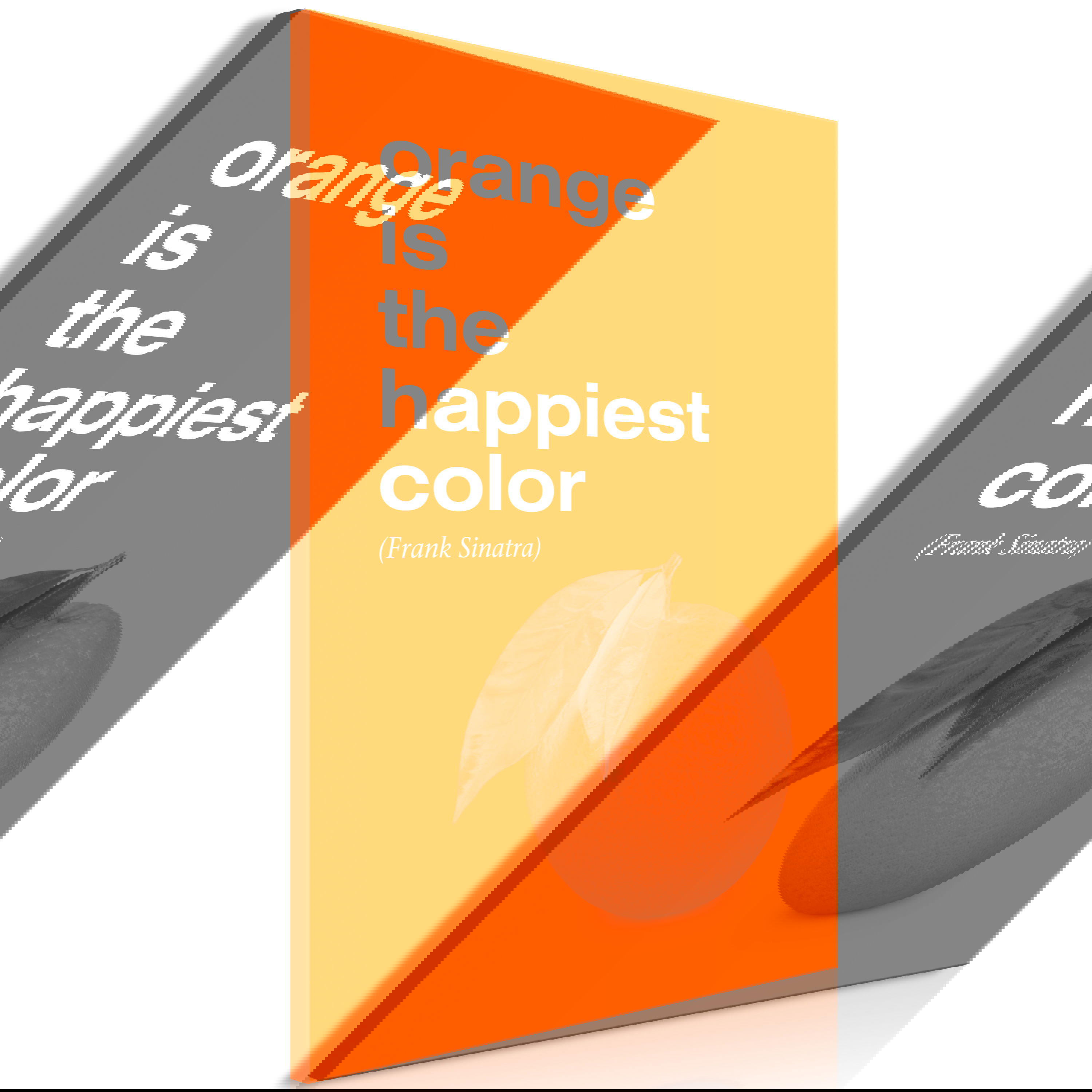 Buy art print 'The Happiest Colour Vertical' KunstLoft
