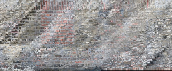 Behang 'Stonework' 600x250cm