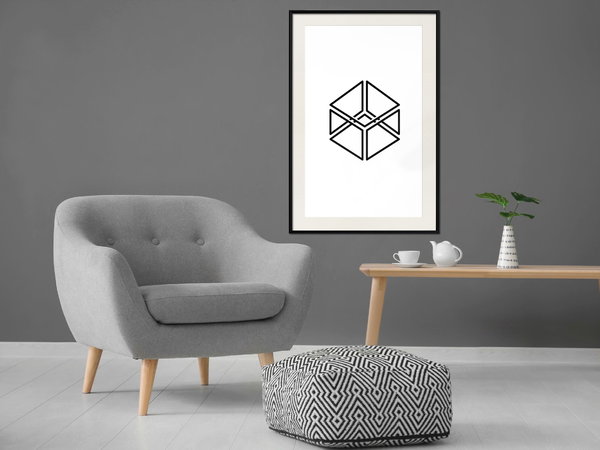 Poster 'Count the Squares'
