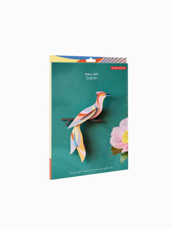 Wanddeko Papier 'Leuchtender Flügel'