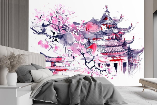 Tapete 'Cherry Art'