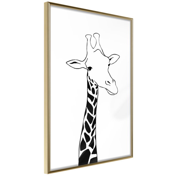 Poster 'Plaid Neck'