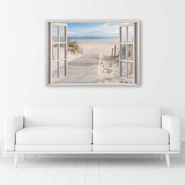 Kunstdruck auf Leinwand 'Sand Calm'