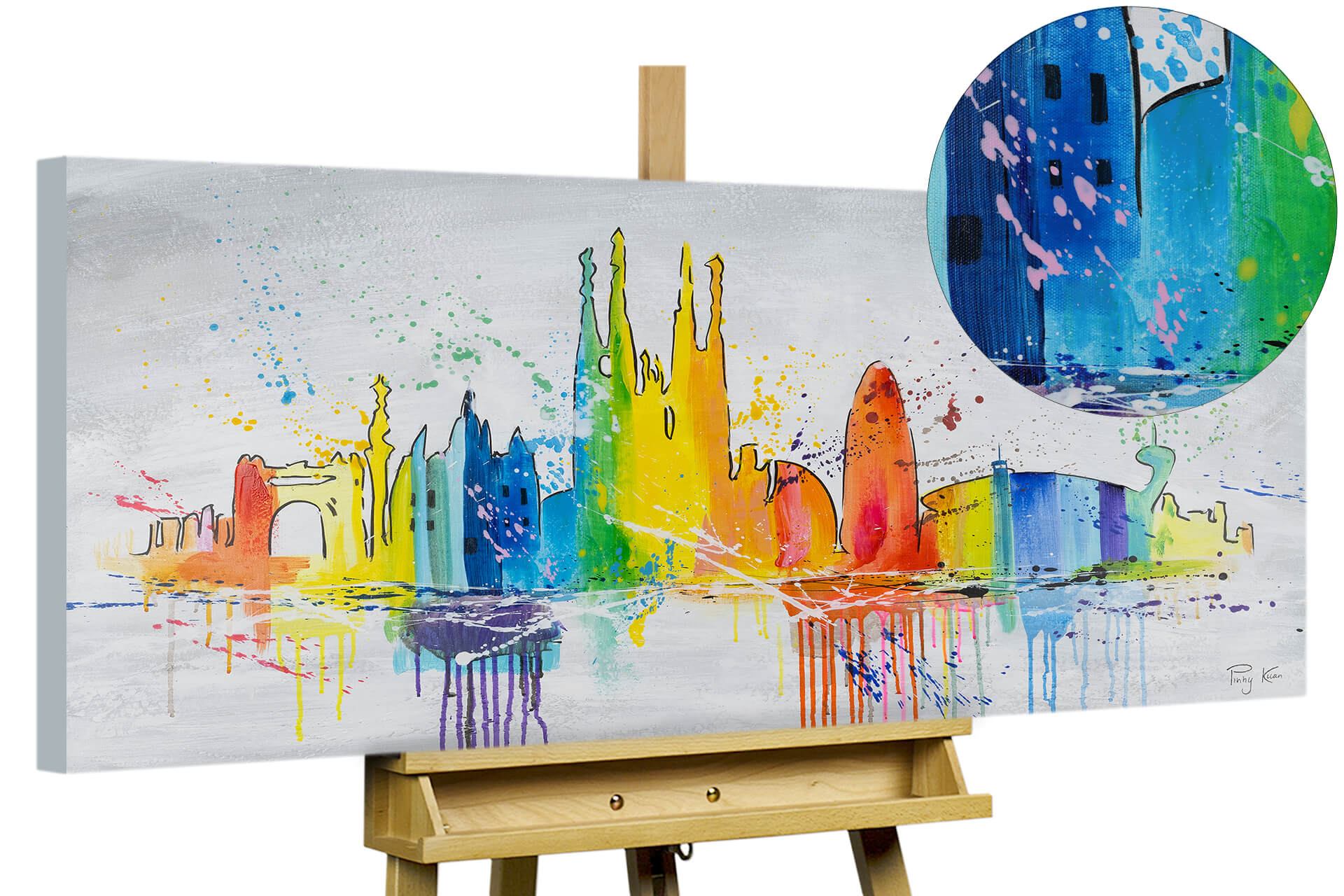 Acryl Schilderij 'City Of The Sea' Bestellen | KunstLoft