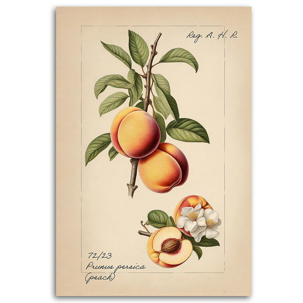 Kunstdruck auf Leinwand 'Peach'