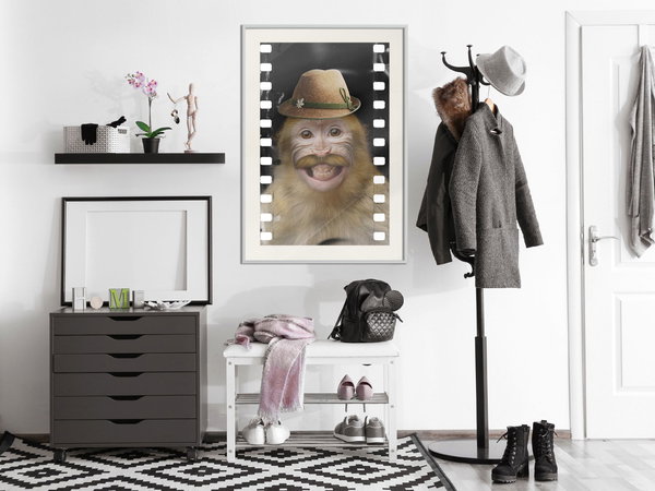 Poster 'Monkey In Hat'