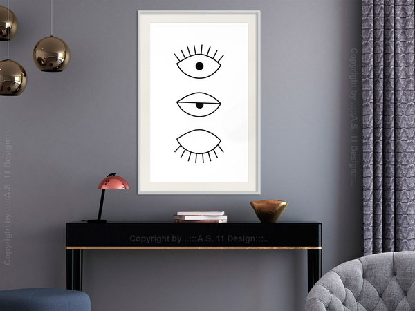 Poster 'Phases of Falling Asleep'