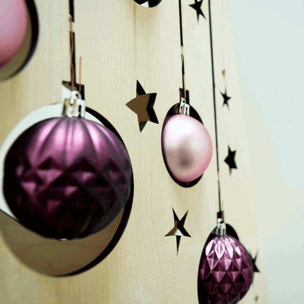 Hölzerner Weihnachtsbaum 'Festive 5 Unit'