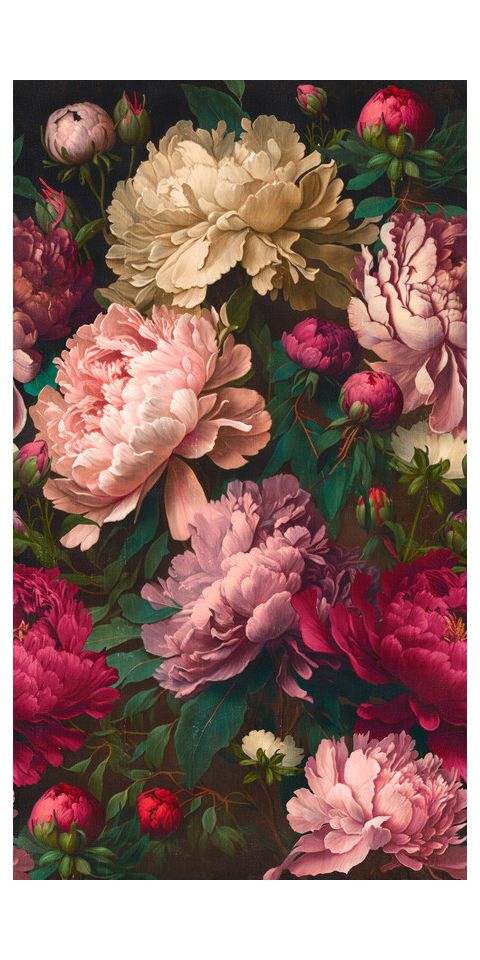 Papel de parede 'Floral Splendor' 159x280cm