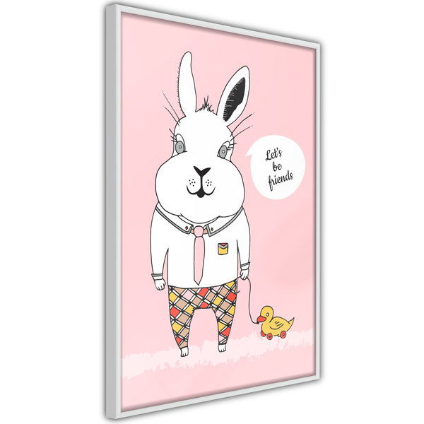 Poster 'Rabbit's Friend'