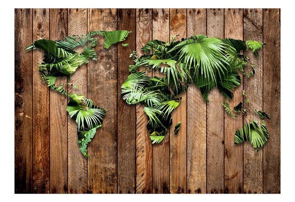 Zelfklevend behang 'Jungle World'