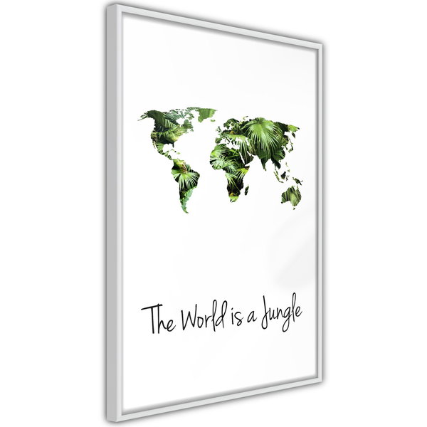 Poster 'We Live in a Jungle'