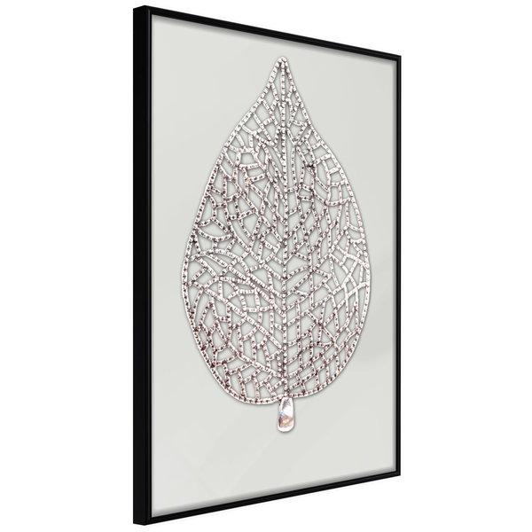 Poster 'Leaf-Shaped Pendant'