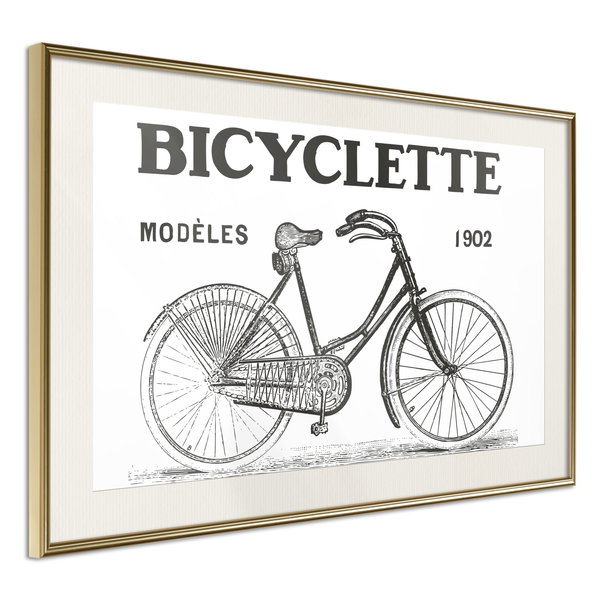Poster 'Bicyclette'