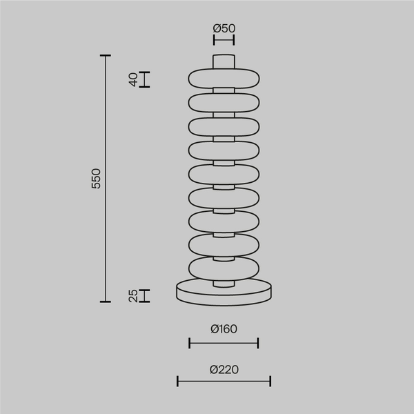 Floor Lamp 'Nuvem 2'
