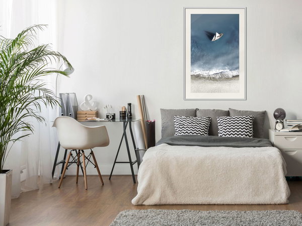 Poster 'Yacht at Sea'