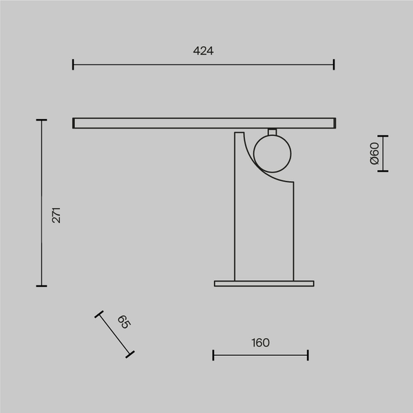 Table Lamp 'Monumento'