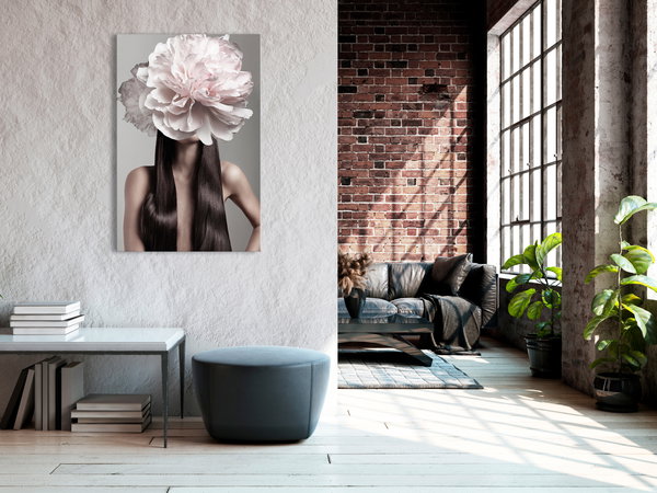 Kunstdruck auf Leinwand 'Flower Head (4-teilig)'
