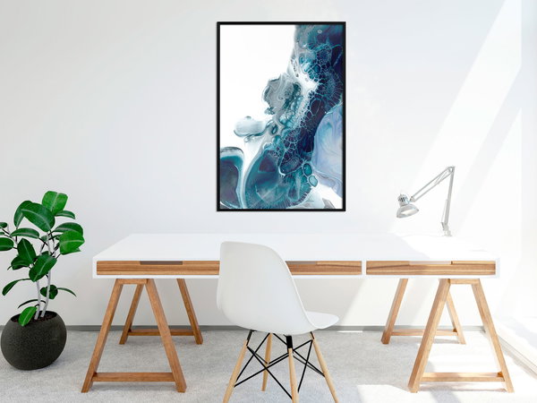Poster 'Acrylic Pouring I'