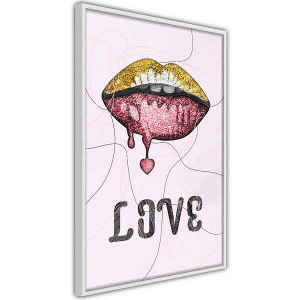 Poster 'Liquid Lips'