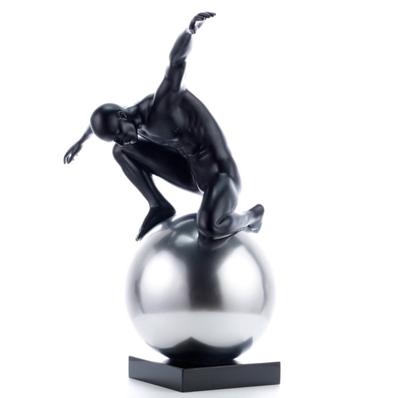 Sculpture 'Internal Balance' 48x47x27cm