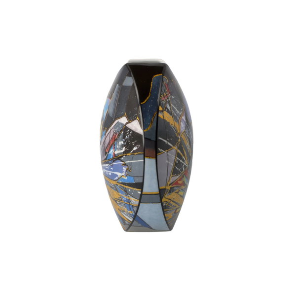 Porzellan Vase 'Abstract Queen' von Lana Frey 11,5x21x26,5cm