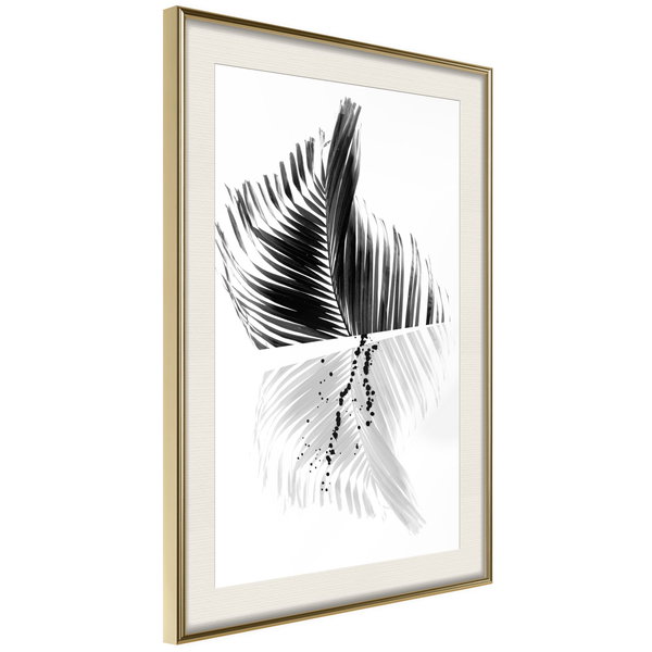Poster 'Abstract Feather'