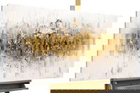 Handmålad målning 'Glittering Crowd' 120x60cm | inkl. äkthetsintyg