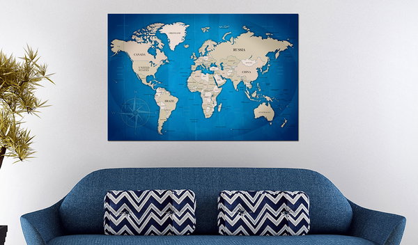 Pinnwand Bild 'Dark Blue Trail'