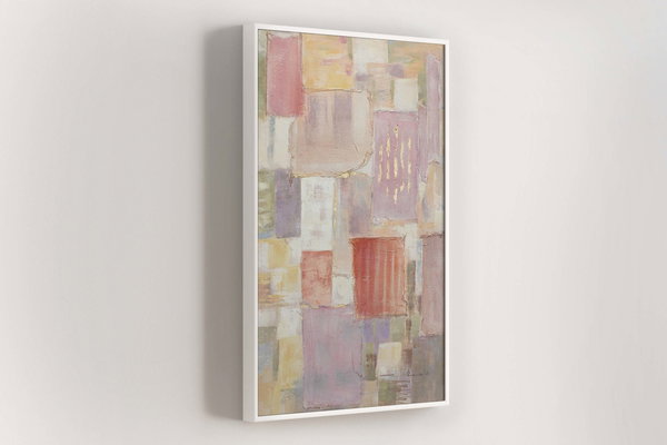 Κορνιζαρισμένος ακρυλικός πίνακας 'Kissed by the Muse' 83x123cm