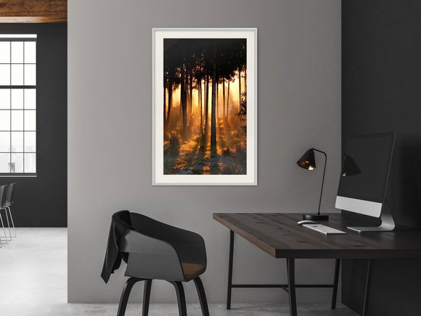 Poster 'Dark Tree Tops'