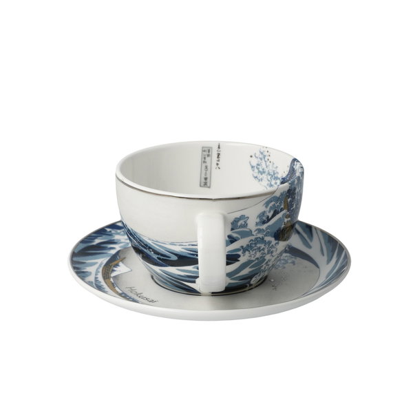 Goebel Tasse mit Untertasse 'Die Welle'