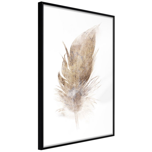 Poster 'Lost Feather (Beige)'