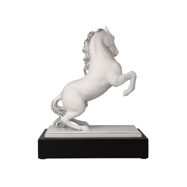 Porzellan Figur 'Rising Horse 2' von Goebel 25x31x14cm