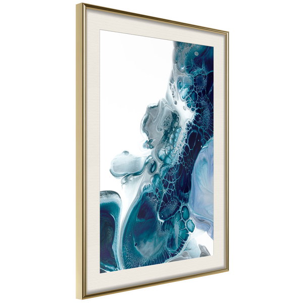 Poster 'Acrylic Pouring I'