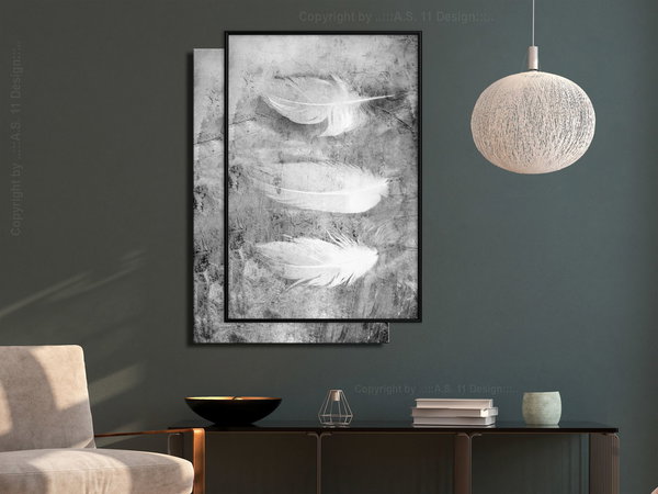 Poster 'Delicate Feathers'