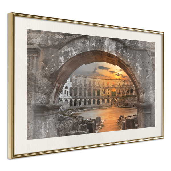 Poster 'Sunset in the Ancient City'