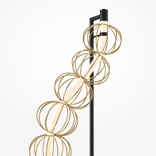 Floor Lamp 'Golden Cage 4'