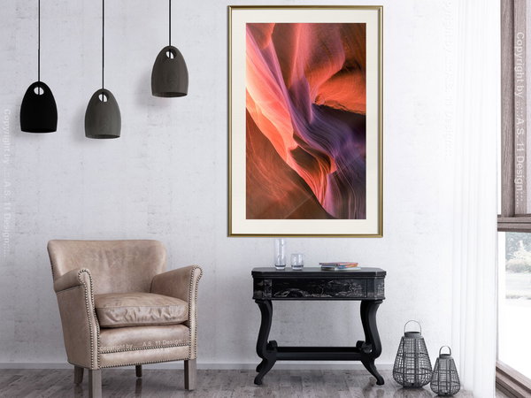 Poster 'Shades of Purple II'