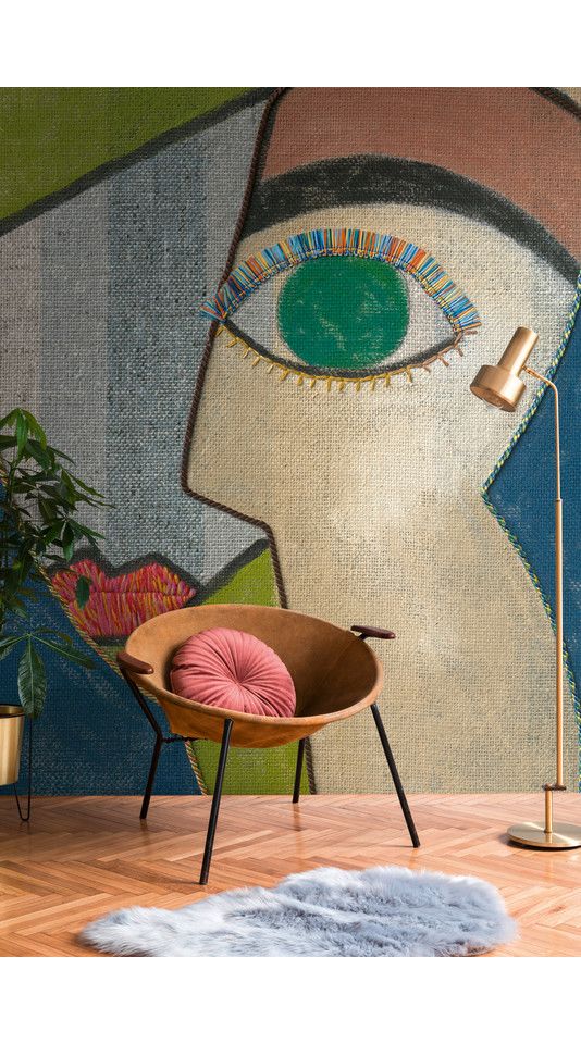 Tapete 'Pattern Grid' 212x280cm