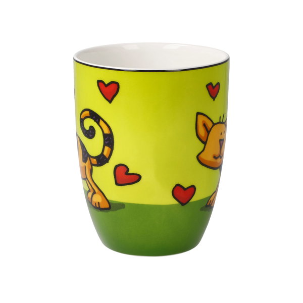 Goebel Becher 'Love Cat'