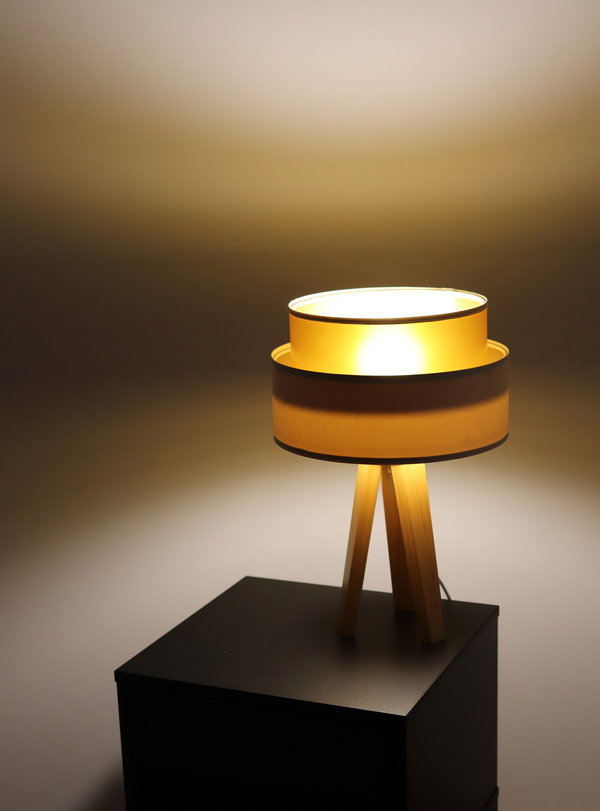 Lampe de table 'Duo Ellegant Jet 1'
