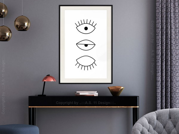 Poster 'Phases of Falling Asleep'