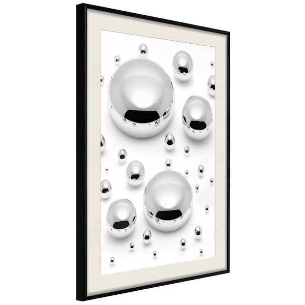 Poster 'Silver Drops'