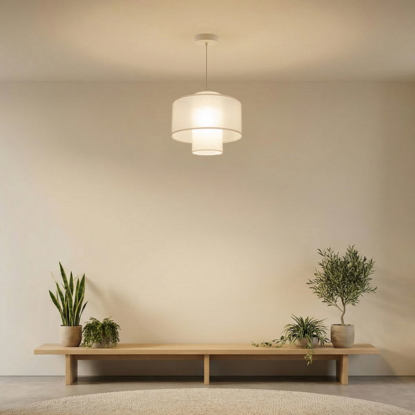 Suspension luminaire 'Twin True Stillness'
